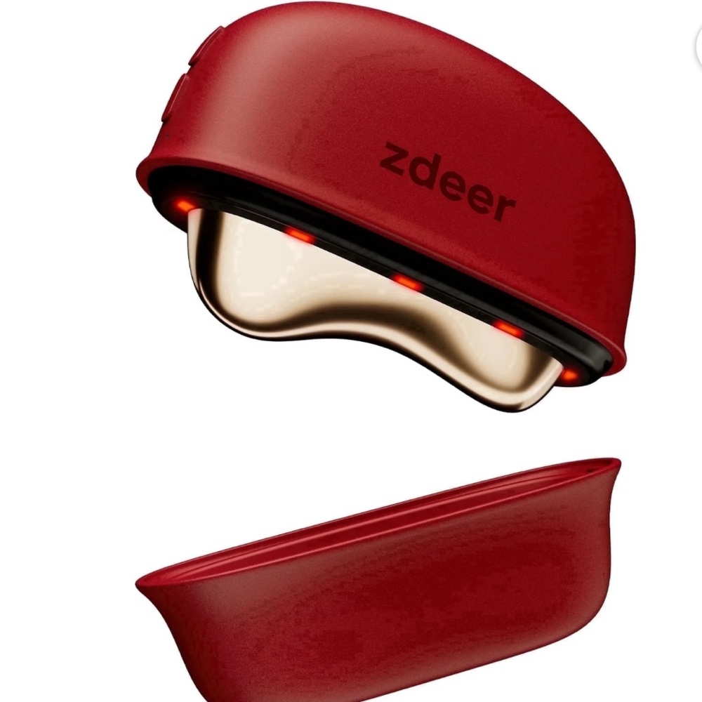 NWT zdeer Facial Care Device/ red light therapy & massage w/ two essential oils
